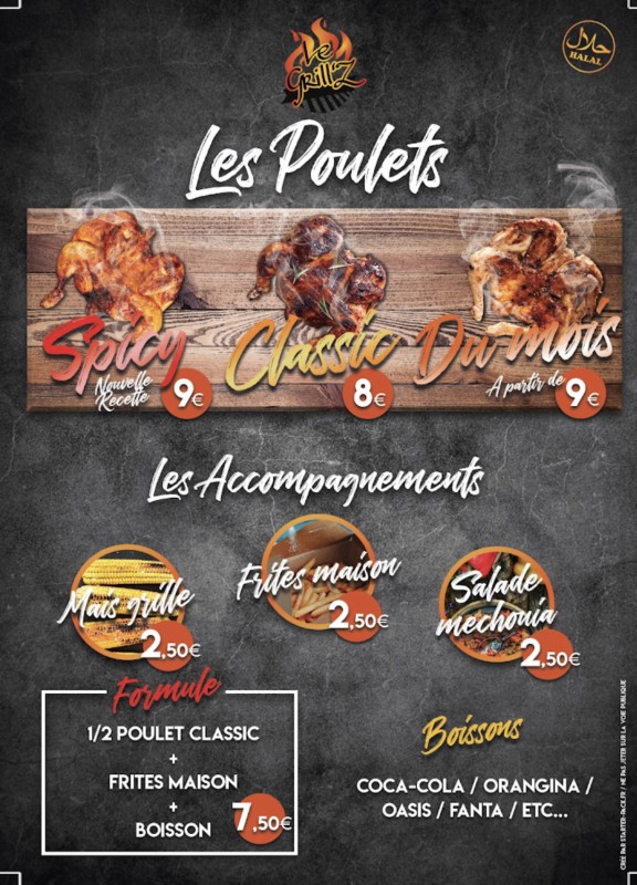 Ou trouver un Food Truck pour manger un poulet braisé de qualité à Marseille 13014